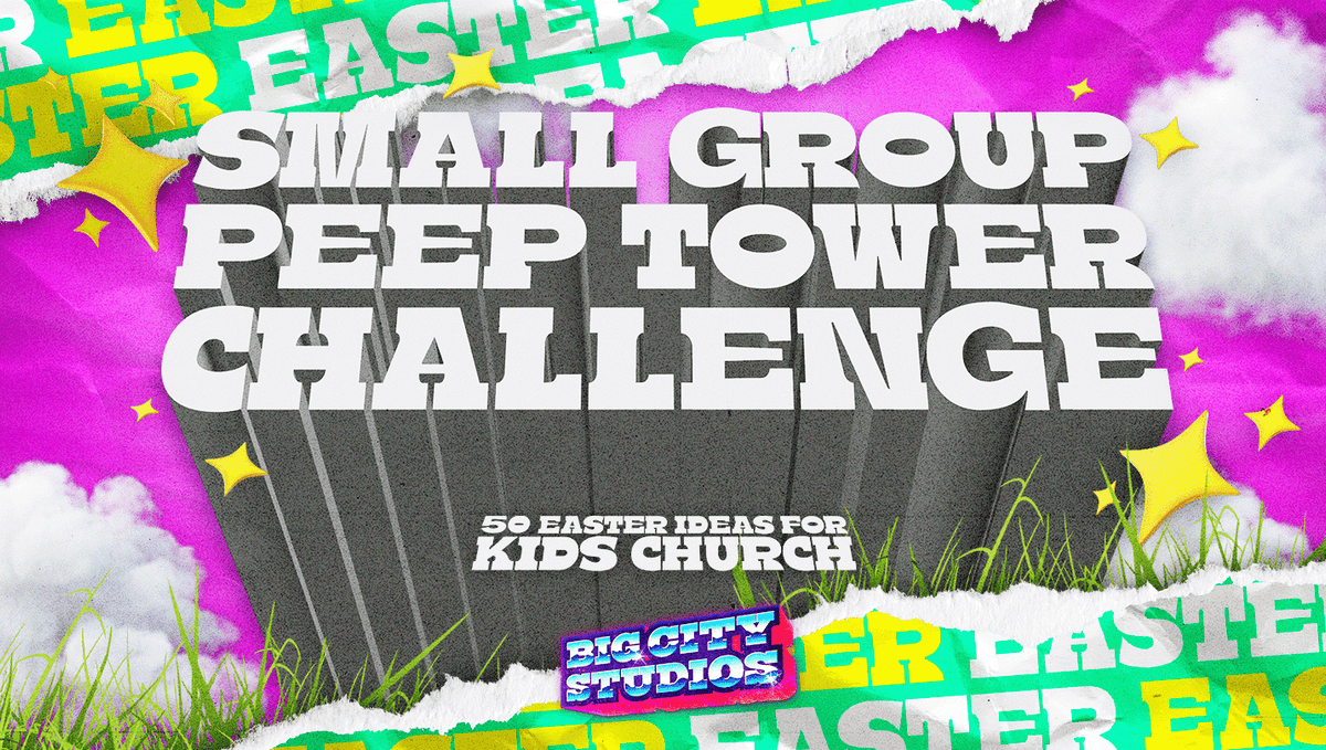 Small Group Peep Tower Challenge
