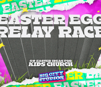 Easter Egg Relay Race