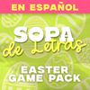 Easter Word Scramble Spanish Game Pack