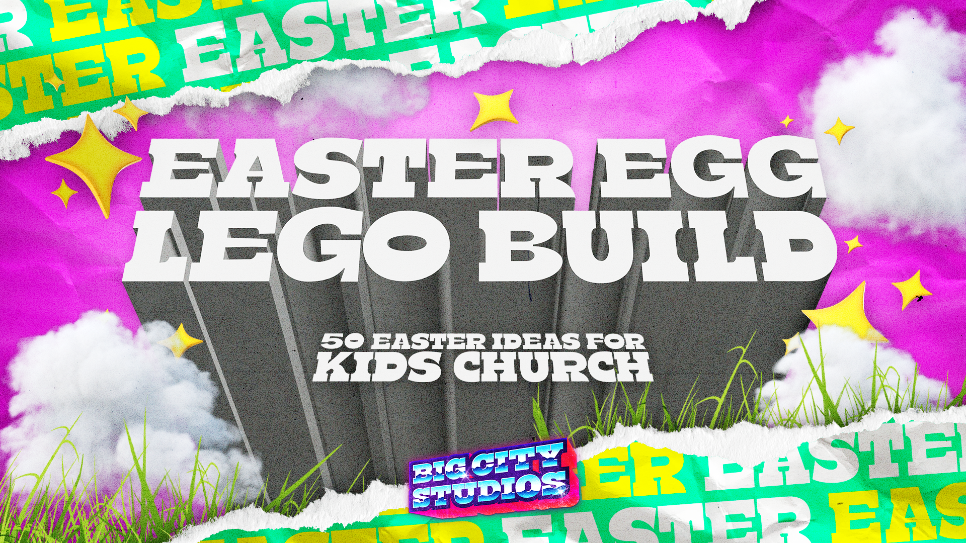 Easter Egg Lego Build