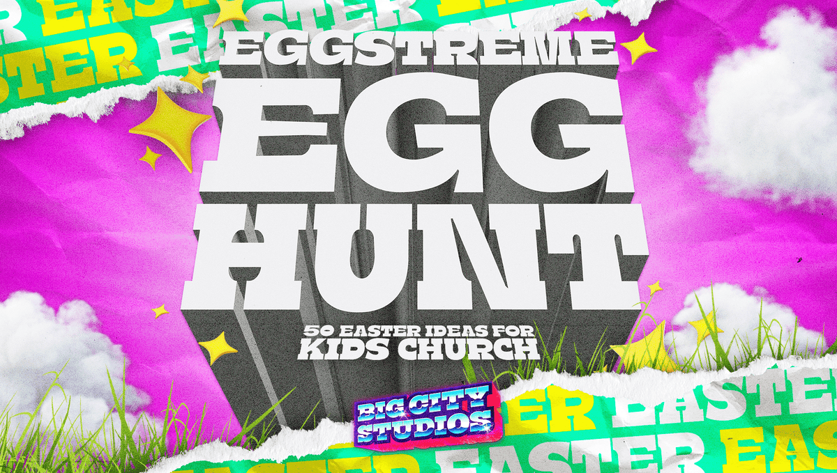 Eggstreme Egg Hunt Kids Church Game