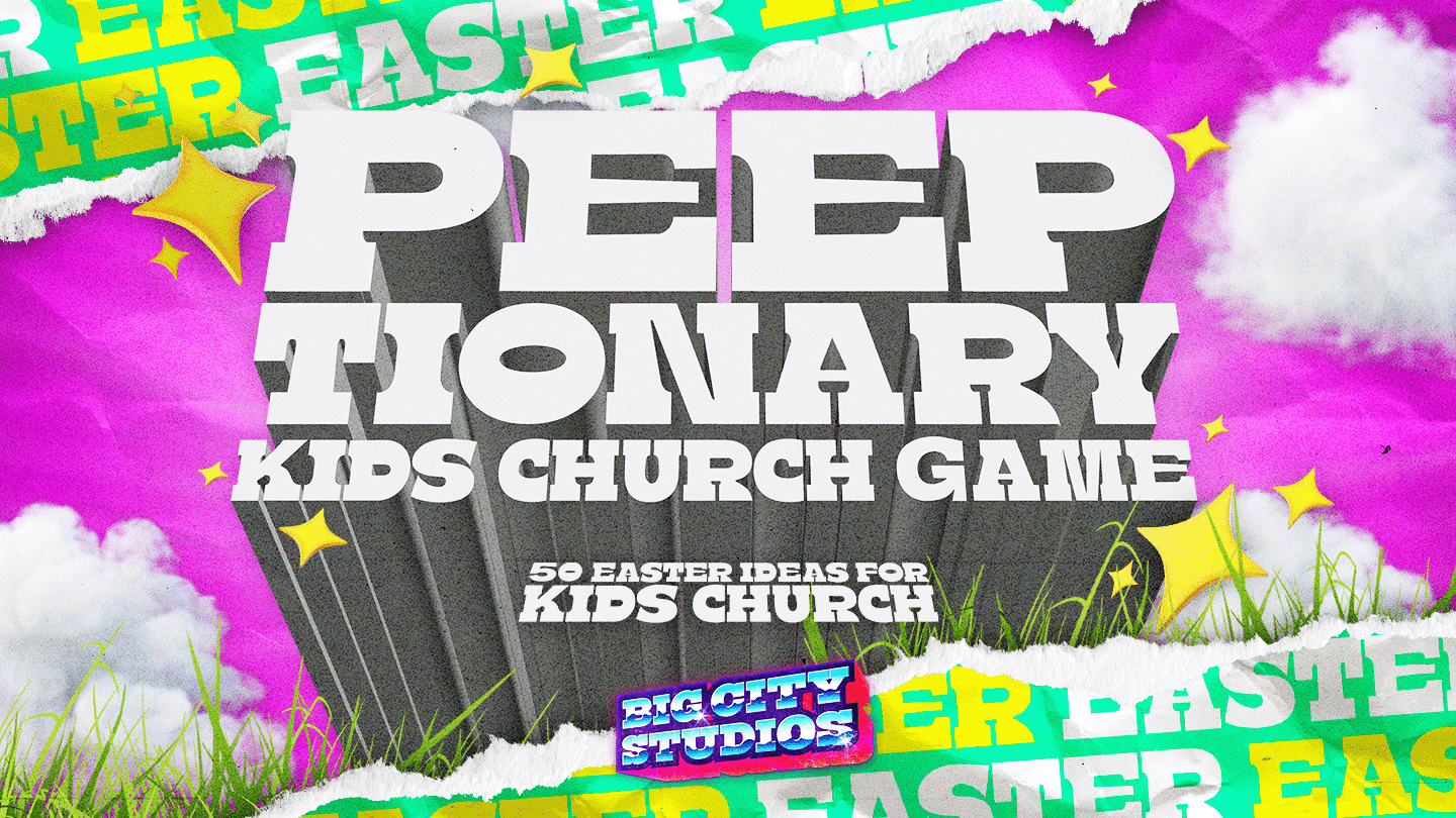 PEEPtionary Kids Church Game