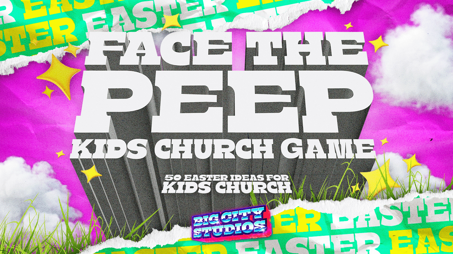 Face the Peep Kids Church Game