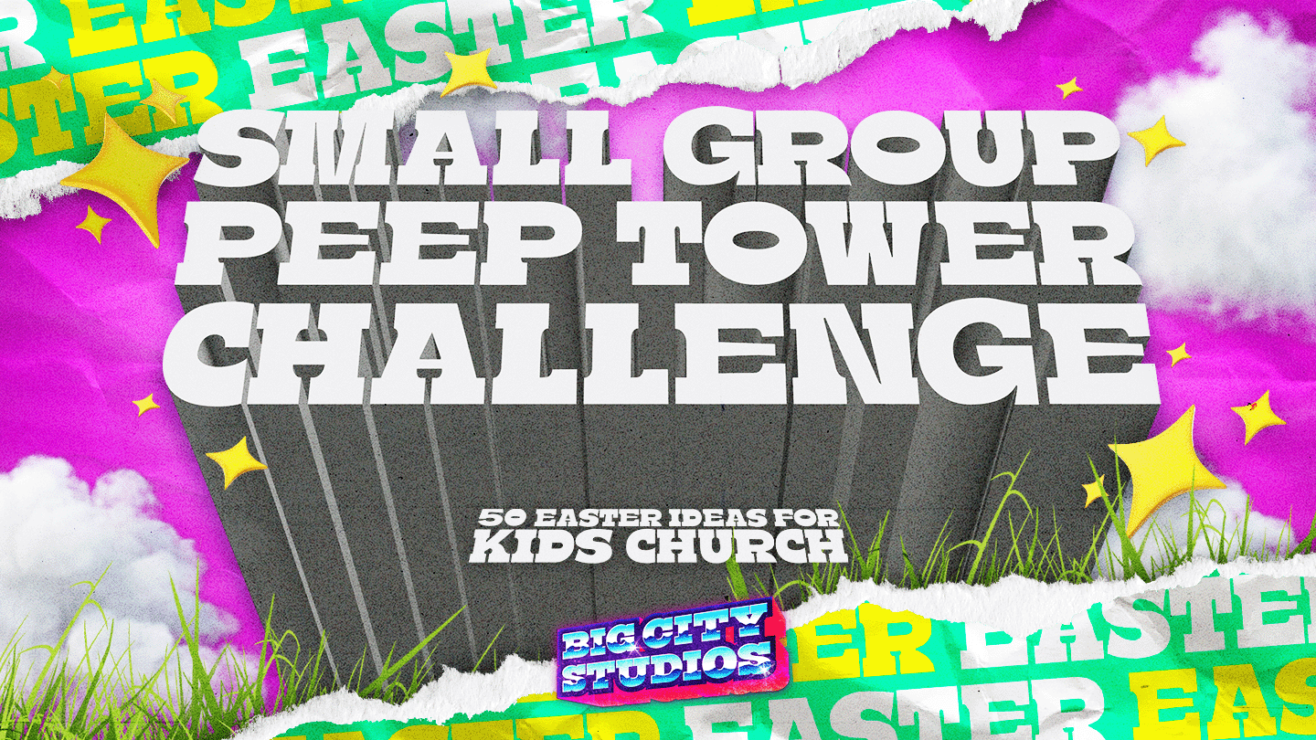 Small Group Peep Tower Challenge