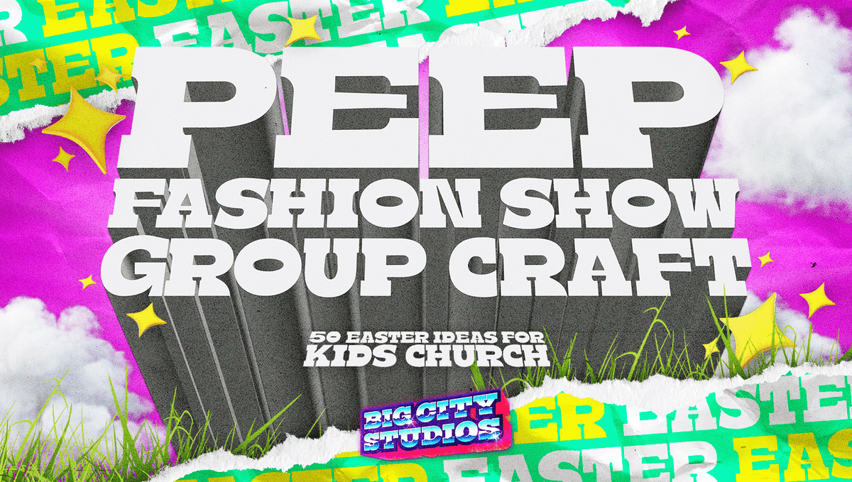Peep Fashion Show Group Craft