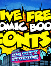 5 Free Comic Book Fonts