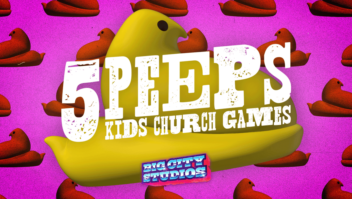 5 Kids Church Games Using Peeps