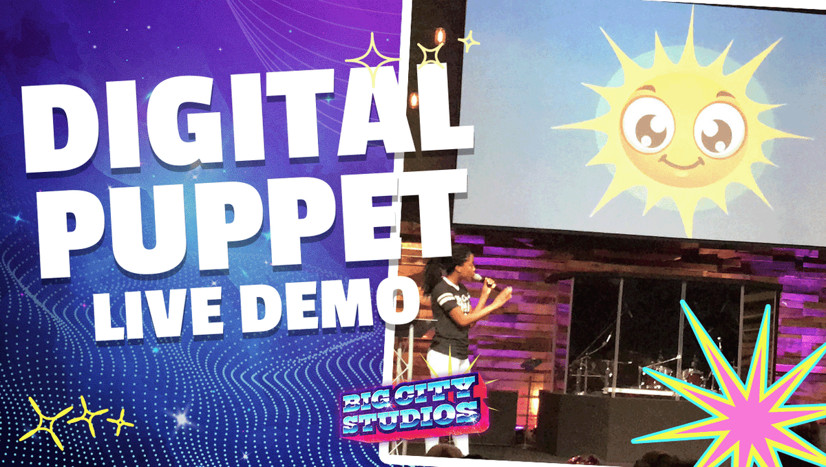 DIGITAL PUPPET LIVE DEMO - Sunny