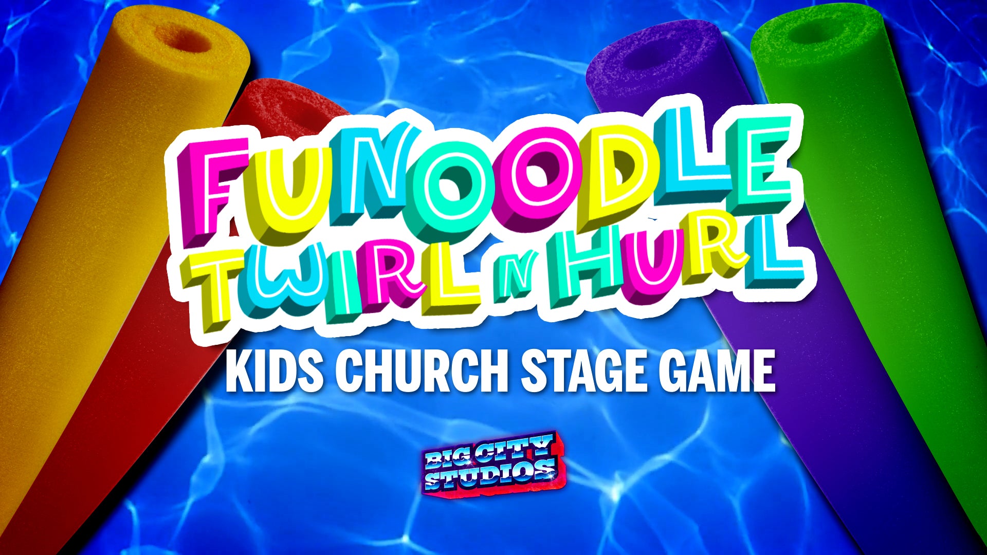 Funoodle Twirl and Hurl Stage Game