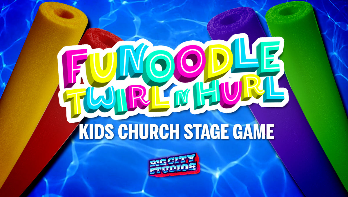 Funoodle Twirl and Hurl Stage Game