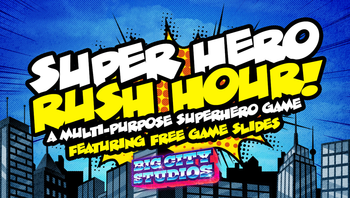 Superhero Rush Hour!: A Multipurpose Superhero Game