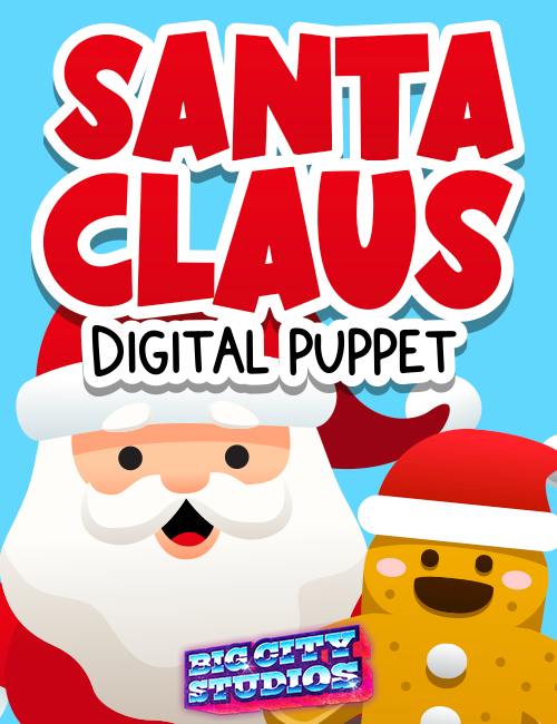 Santa Claus Digital Puppet