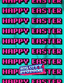 90s Easter Happy Easter Motion Loop