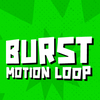 Burst Motion Loop Green