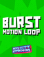 Burst Motion Loop Green