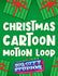 Christmas Cartoon Giftbox Green Motion Loop 02