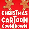 Christmas Cartoon Gingerbread Man Red Countdown 5 Minutes