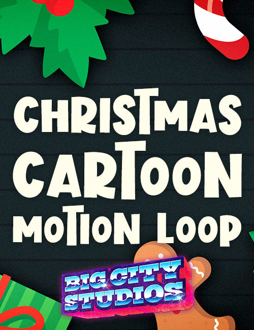 Christmas Cartoon Motion Loop