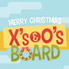 Christmas Xs and Os Board