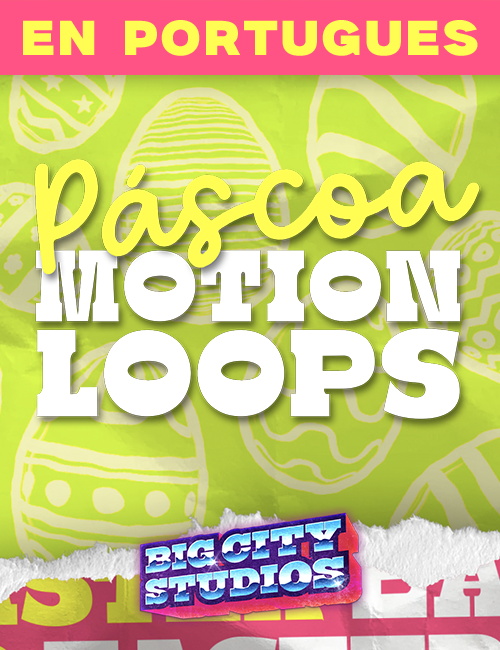 Easter Portuguese Motion Loop Pack