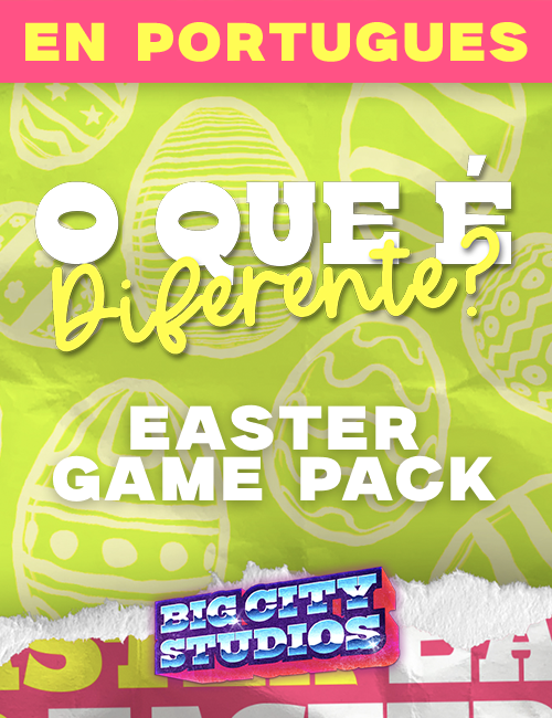 Easter What's Different Portuguese Game Pack