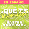 Easter What's Different Spanish Game Pack