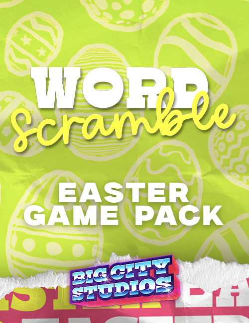Easter Word Scramble Game Pack