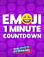 Emoji 1 Minute Countdown