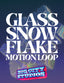 Glass Snowflakes Motion Loop 01