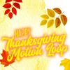Happy Thanksgiving Leaves Falling Motion Loop