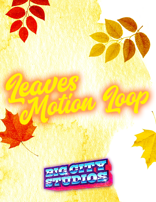 Leaves Falling Motion Loop