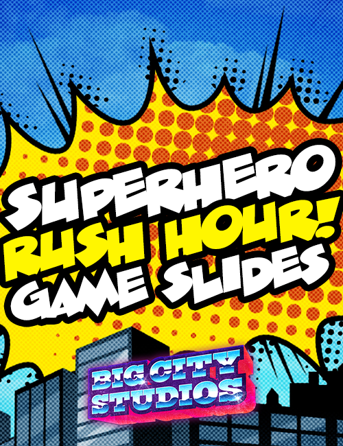 Superhero Rush Game Slides