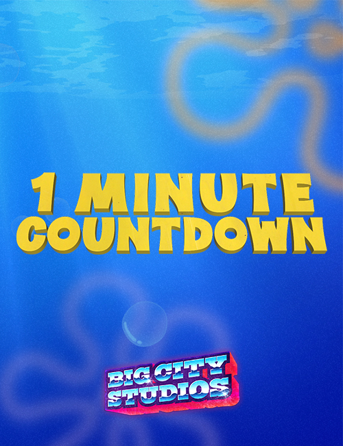 Underwater Mania - 1 Minute Countdown