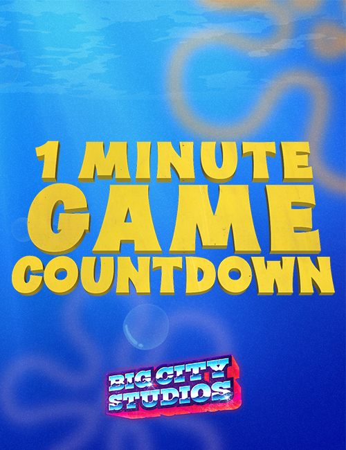 Underwater Mania - 1 Minute Game Countdown