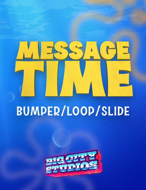 Underwater Mania - Message Time Bumper/Loop/Slide