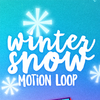 Winter Snow Motion Loop